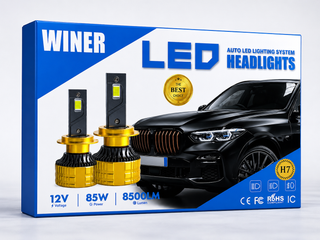 هدلایت خودرو برند وینر مدل V85 یخی 85 وات