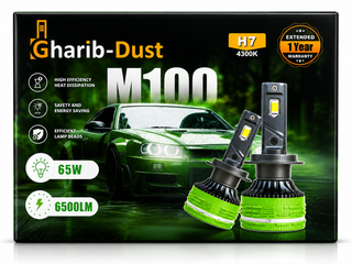 هدلایت خودرو کانپکس غریب دوست مدل M10۰ آفتابی ۶۵ وات